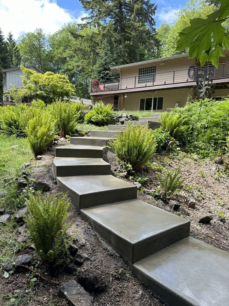Concrete Patios & Stairs